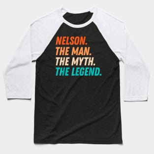 The Man The The Legend Father's Day Grandpa Baseball T-Shirt